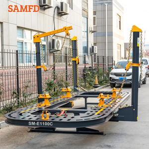 Redresseur de châssis de voiture en métal SAMFD, machine de redressage de carrosserie automobile, équipement de réparation de collision SM-E1100, capacité de levage 3500 kg - Product Image 6