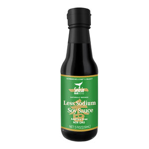 <span class=keywords><strong>Sauce</strong></span> <span class=keywords><strong>soja</strong></span> légèrement <span class=keywords><strong>salée</strong></span> 150 ml, moins <span class=keywords><strong>salée</strong></span>, en vrac pour cuisine fusion gastronomique, conditionnement en bouteille - Product Image 3