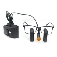 Loupes Dentaires Lumière Led Loupes Chirurgicales Médicales Mi Loupe Instruments Et Phares 4.5x5.5x 6.5x Loupe