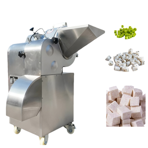 Công nghiệp điện tự động Dicer Máy cắt rau trái cây gừng khoai tây cà rốt dicing slicing Cube Máy cắt - Product Image 2
