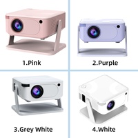 Proyector Personalizado de Marca Compatible con HA109, Android 11, Control Remoto, WIFI 6, Ligero, 0.4 kg, Proyector 4K Full HD LED LCD