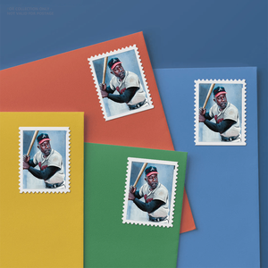 Etiquetas <span class=keywords><strong>Postales</strong></span> de Correo Estadounidense, Estampillas <span class=keywords><strong>Postales</strong></span> Conmemorativas Antiguas Baratas de 2024 de Hank Aaron, Países y Estados - Product Image 1