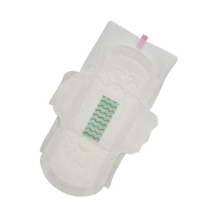 Envoltura individual de calidad superior Núcleo de hierbas Súper suave Alta absorción Almohadilla sanitaria con alas para mujeres - Product Image 2