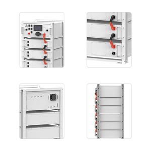 แบตเตอรี่ลิเธียมสำรองพลังงานบ้านแรงดันสูง 20Kwh-80Kwh แบบเรียงซ้อน สำหรับ GPTP-HVB01 แบตเตอรี่ลิเธียม แบตเตอรี่โซลาร์ L - Product Image 1