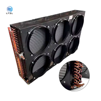Refroidisseur de condenseur de compresseur 1.5hp 2hp 3hp 5hp 6.5hp 7.5hp 10hp 15hp 20hp 25hp 30hp 40hp 50hp Condenseur à ailettes