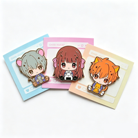 Broches personnalisées en métal avec logo animal, épingles de revers en émail doux ou dur, emblèmes magnétiques antiques en relief, design personnalisé, broches anime