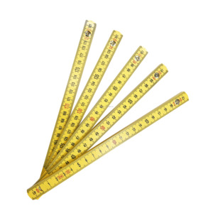 <span class=keywords><strong>Règle</strong></span> pliante en plastique jaune <span class=keywords><strong>de</strong></span> 2 m en promotion - Product Image 5