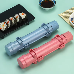 Accessoires de cuisine : Outil à sushi, Rouleau à légumes et viande, Kit de fabrication de sushi, Moule à riz, Machine à faire des sushis DIY - Product Image 5