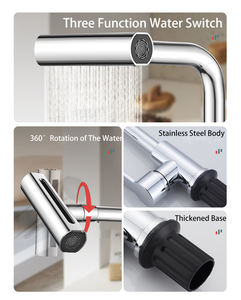 Nuevo Grifo de Cocina Moderno 2026 con Control por App, Válvula Cerámica Extraíble, Sensor Automático, Ahorro de Energía, Sin Contacto para Fregadero, MOQ 100 - Product Image 4