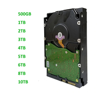Hard Drive Pengawasan ST1000VX000 1TB SkyHawk 3.5" SATA 6Gb/s 64MB 5900RPM Penyimpanan HDD untuk Sistem Kamera Keamanan ST1000VX001
