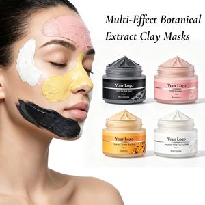 <span class=keywords><strong>Masque</strong></span> Facial Nettoyant en Profondeur à l'Argile Blanche Amazone et Extrait de Curcuma, Contrôle du Sébum, Éclaircissant, Anti-Acné - Offre Spéciale - Product Image 2
