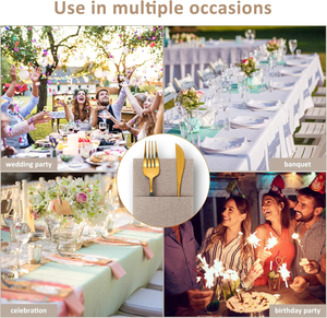 กระดาษเช็ดปากแบบมีสีอัดอากาศผ้าเช็ดปากรับประทานอาหารแบบกำหนดเอง - Product Image 5