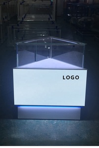 Tùy chỉnh hiện đại <span class=keywords><strong>LED</strong></span> ánh sáng điện thoại di động tủ trưng bày toàn bộ cửa hàng thiết kế nội thất cho cửa hàng truy cập & kệ trưng bày - Product Image 5