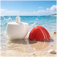 Bouteille de crème solaire en stick PE 50 ml pour usage extérieur, contenants coréens SPF50, emballages de crèmes solaires, bouteille en plastique à presser