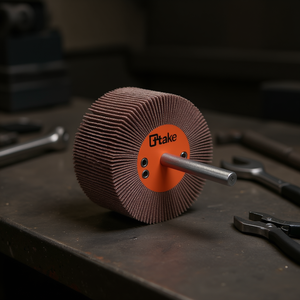 Disco Abrasivo de Tela Ttake de 25x5 mm con Eje de 6 mm, Grano 180 para Pulir - Product Image 3