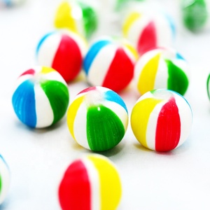 Kẹo Châu Á Số Lượng Lớn Hình Quả Bóng Bãi Biển Vui Nhộn Kẹo Hương Trái Cây Cứng OEM Bánh Kẹo - Product Image 4