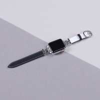 Accessoires de montre intelligente Bracelet de montre en cuir de qualité supérieure Bracelets pour Cartier WHSA0009 Bracelet en cuir Bracelets de montre authentiques