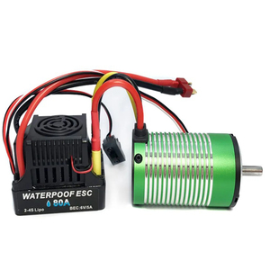 3650 Motor sin escobillas 80A ESC 17G Servo Combo para Wltoys 144001/<span class=keywords><strong>124018</strong></span>/124019 1/14 1/12 Buggy 4WD <span class=keywords><strong>RC</strong></span> todoterreno <span class=keywords><strong>RC</strong></span> piezas de coche - Product Image 6
