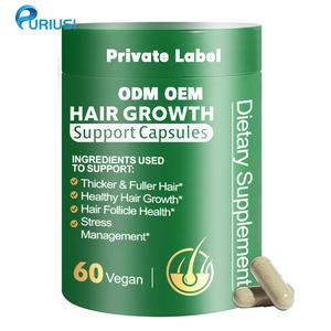 OEM ODM Private Label capsule di biotina integratore per la crescita dei capelli bio biotina capsule per capelli - Product Image 1
