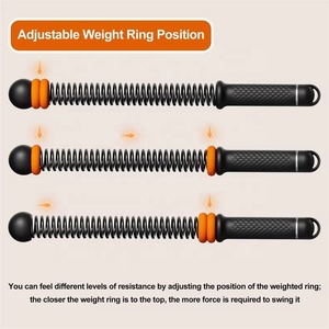 Bellewins Corde de combat multifonctionnelle sans corde, portable, avec logo personnalisable, pour entraînement de force à domicile et <span class=keywords><strong>exercices</strong></span> de bras avec poids - Product Image 2