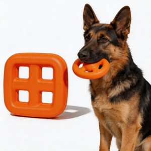 Jouets pour chiens personnalisés indestructibles, jouet à mâcher durable pour les chiens agressifs, sûr, non toxique, en caoutchouc naturel, OEM ODM - Product Image 1