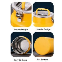 Ensemble de récipients hermétiques en acier inoxydable pour la conservation des légumineuses et du thé, avec pince de verrouillage, capacités 5L, 6L, 7L, 8L, 9L, 10L, 12L