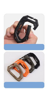 Sac à dos tactique d'extérieur <span class=keywords><strong>rechargeable</strong></span> et portable, avec boucle à dégagement rapide, verrou en forme <span class=keywords><strong>de</strong></span> D, porte-clés en plastique et poche filet - Product Image 4