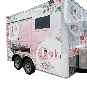 Fruitsap <span class=keywords><strong>Kiosk</strong></span> Snoep Karren Voedsel Donut <span class=keywords><strong>Kiosk</strong></span> Indoor Food Trailer Party Bus - Product Image 1