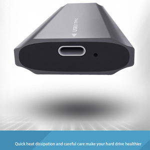 Caja para Disco Duro SSD M2 de Aleación de Aluminio, USB 3.1 Tipo-C, para Ngff/Nvme de Doble Protocolo, Gran Venta - Product Image 5
