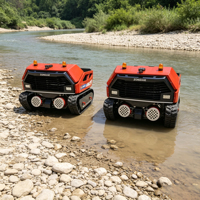 Robot mobile de pompage d'inondations de qualité supérieure 1200m³/h pour les travaux d'urgence en cas d'inondation induite par un typhon
