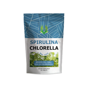 Tabletas de Espirulina y Chlorella OEM ODM con Proteína y Magnesio, Favorecen el Metabolismo y la Energía, Tabletas de Suplemento Herbal Inmunológico - Product Image 1