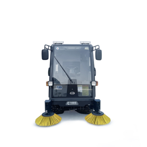 Popular C195 Four-wheel <b>Floor</b> Street <b>Cleaning</b> <b>Machine</b> Double Dust Suction Fan Condition New High Performance - Product Image 2