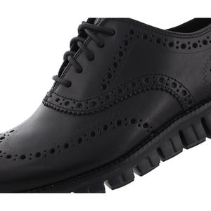 Zapatos Oxford Cole Haan Zerogrand Wingtip para Hombre, Color: Negro/Negro |   100% Auténtico - Product Image 3