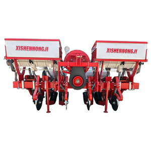 Semoir pneumatique multi-cultures à haute précision à 4 rangs sans labour avec système d'aspiration d'air pour le maïs, le soja et les arachides - Product Image 1