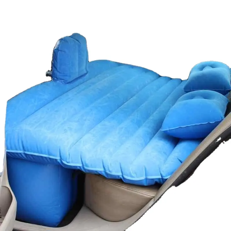 OEM inflatable car back seat air mattress bed for travel,home,beach,camping