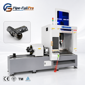 Machine de découpe laser à fibre CNC pour profilés en U et en L en acier, haute vitesse, pour système de rayonnage d'entrepôt - Product Image 1