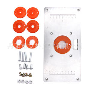 แผ่นโลหะ ABS สำหรับเครื่องเราเตอร์งานไม้ Mr Drill รุ่น Inverted Panel ขนาด 235 มม. x 120 มม. x 8 มม. ความแม่นยำสูง สำหรับตัดแต่งขอบ - Product Image 4