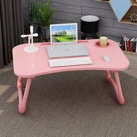 Table d'étude en bois de support d'ordinateur portable pliable portatif pour l'usage d'ordinateur pour la maison ou le bureau