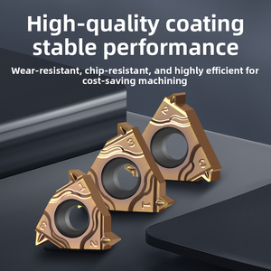 Inserti per Filettatura in Carburo Indicizzabili 16RM - Utensile di Precisione per Lavorazione di Ghisa - Product Image 3