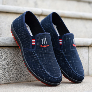 Calzado Informal de Lona para Hombre, Estilo Slip-On, con Suela Suave, Transpirable, Tipo Gommino - Product Image 2