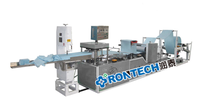 Machine à plier les bavoirs dentaires non tissés automatiques Runtai, haute précision, pour usage en clinique dentaire