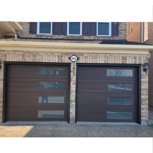 Remise <span class=keywords><strong>porte</strong></span> <span class=keywords><strong>de</strong></span> <span class=keywords><strong>garage</strong></span> <span class=keywords><strong>sectionnelle</strong></span> automatique moderne pour la maison Anti Corrosion économie d'énergie vente directe en usine - Product Image 3
