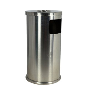 Cubos <span class=keywords><strong>de</strong></span> basura <span class=keywords><strong>de</strong></span> pie con descuento por tiempo limitado para calles y centros comerciales Cenicero y cubo <span class=keywords><strong>de</strong></span> basura <span class=keywords><strong>de</strong></span> acero inoxidable con <span class=keywords><strong>apertura</strong></span> lateral - Product Image 1