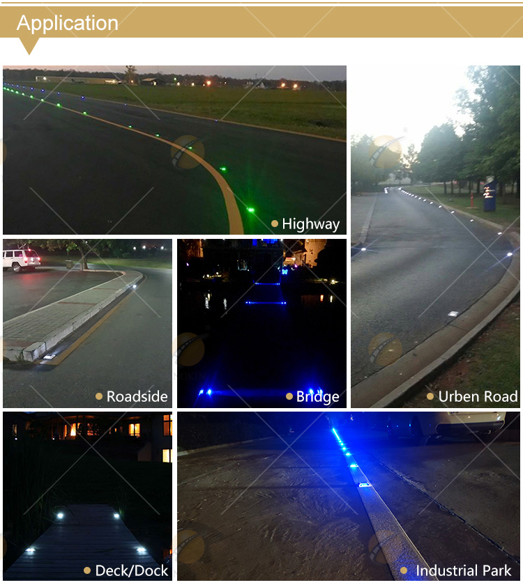 12 Years Factory Free Sample High Quality Led Reflective Aluminum Cat Eye Solar Road Stud