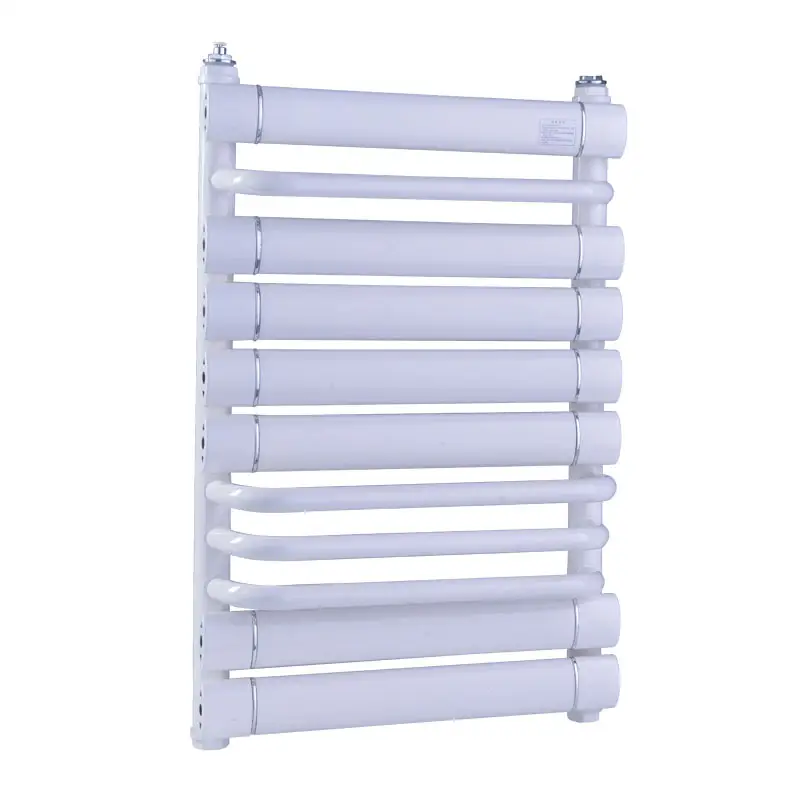 Radiator Menara Pemanas Air Kamar Mandi, Komposit Tembaga-Aluminium dengan Rak Handuk