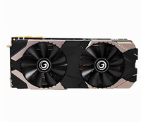 Pour GALAXY GeForce RTX 2070 Super 8G utilisé carte graphique de bureau de jeu PCI Express GDDR6 Interface mémoire ventilateur 256 bits pour le bureau
