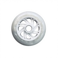 Roues de patins à roulettes LED lumineuses clignotantes en PU de 110 mm, multi-tailles, pour trottinettes, draisennes et vélos – Vente directe usine