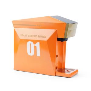 EU Gói Chất lượng cao Máy pha cà phê nhỏ gọn cung cấp khai thác nhanh và thiết kế màu cam đậm cho gia đình hoặc văn phòng sử dụng - Product Image 3