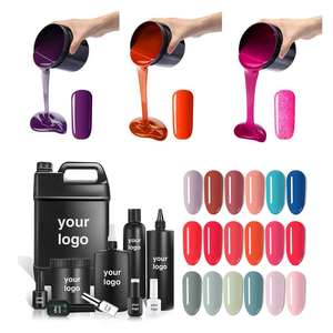 Neissry Smart AI LED Lamp Jelly Livraison Gratuite Syrup Blooming Bottle Glitter Gel Nail Polish Set Prix Usine - Product Image 6