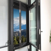 Ventanas de Aluminio Fijas Personalizadas, Diseño Moderno, Alta Transmitancia de Luz, Impermeables, Resistentes al Viento, Protección UV, Reducción de Ruido, Exterior